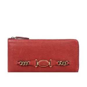 METAL W1 L-ZIP AROUND WALLET