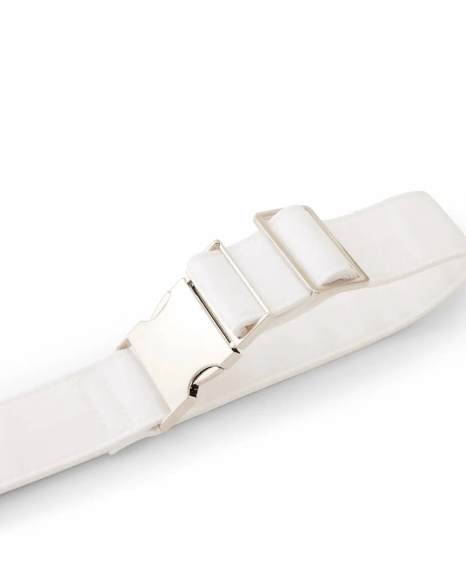 Metallic Belt Bag In Silver Confetti