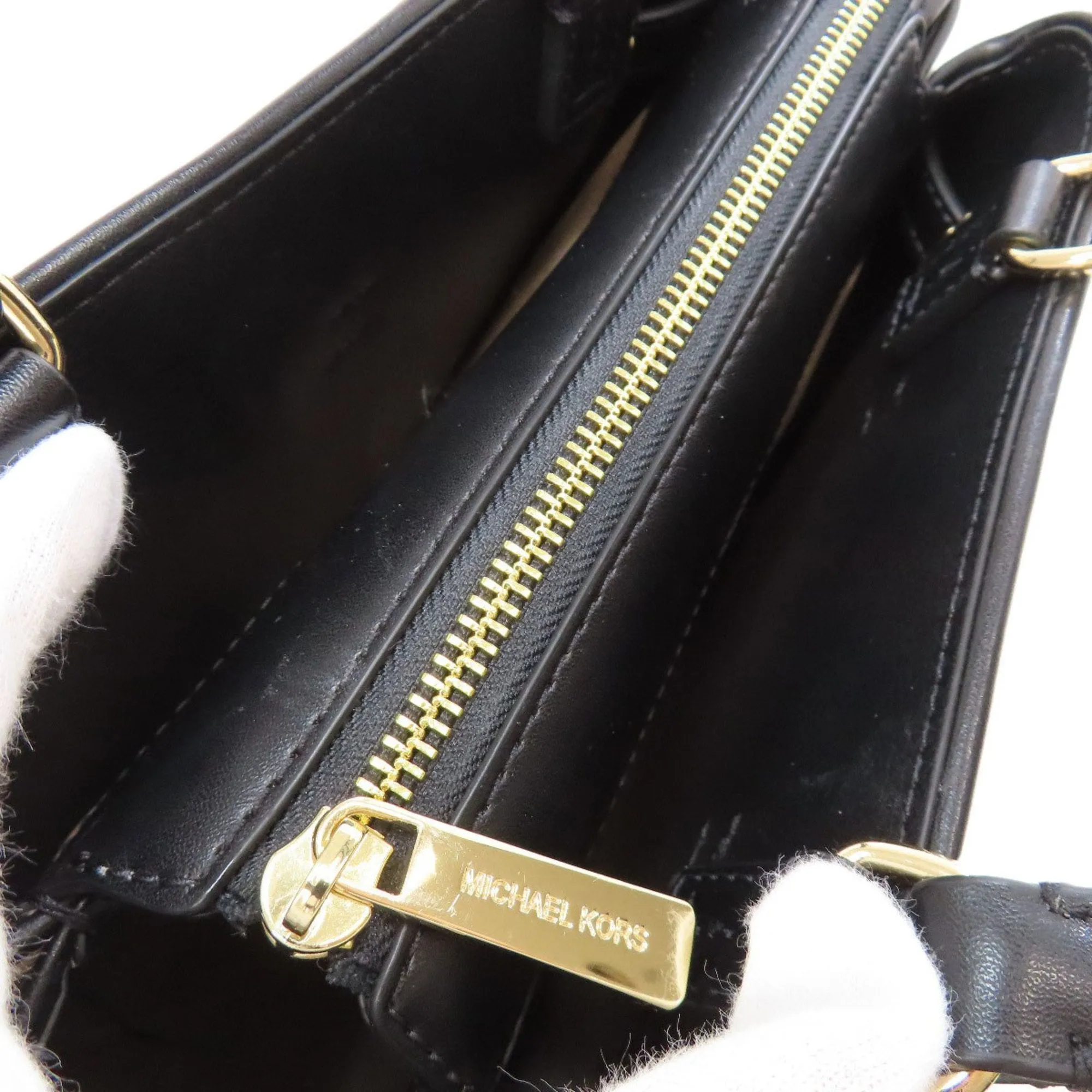 Michael Kors  Canvas Leather Handbag (Pre-Owned)