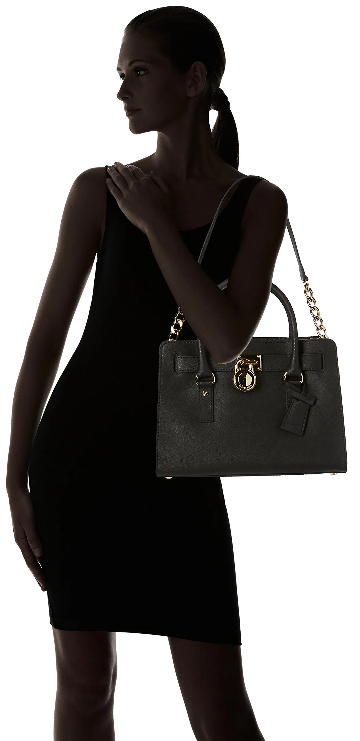 Michael Kors Hamilton E/W Saffiano Satchel Handbag