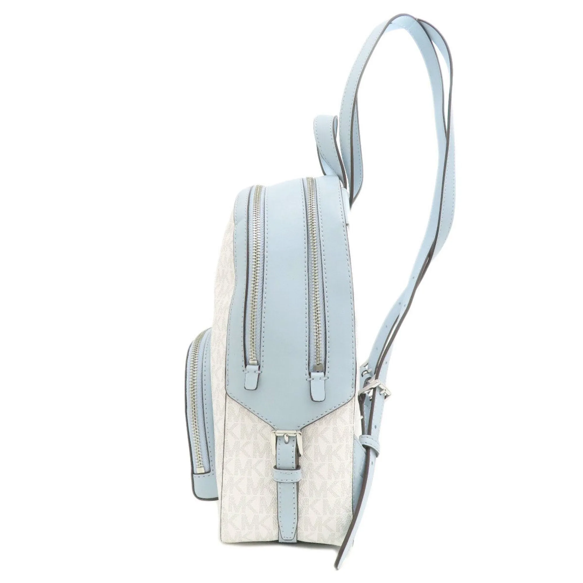 Michael Kors Jaycee Canvas Backpack Bag (Pre-Owned)