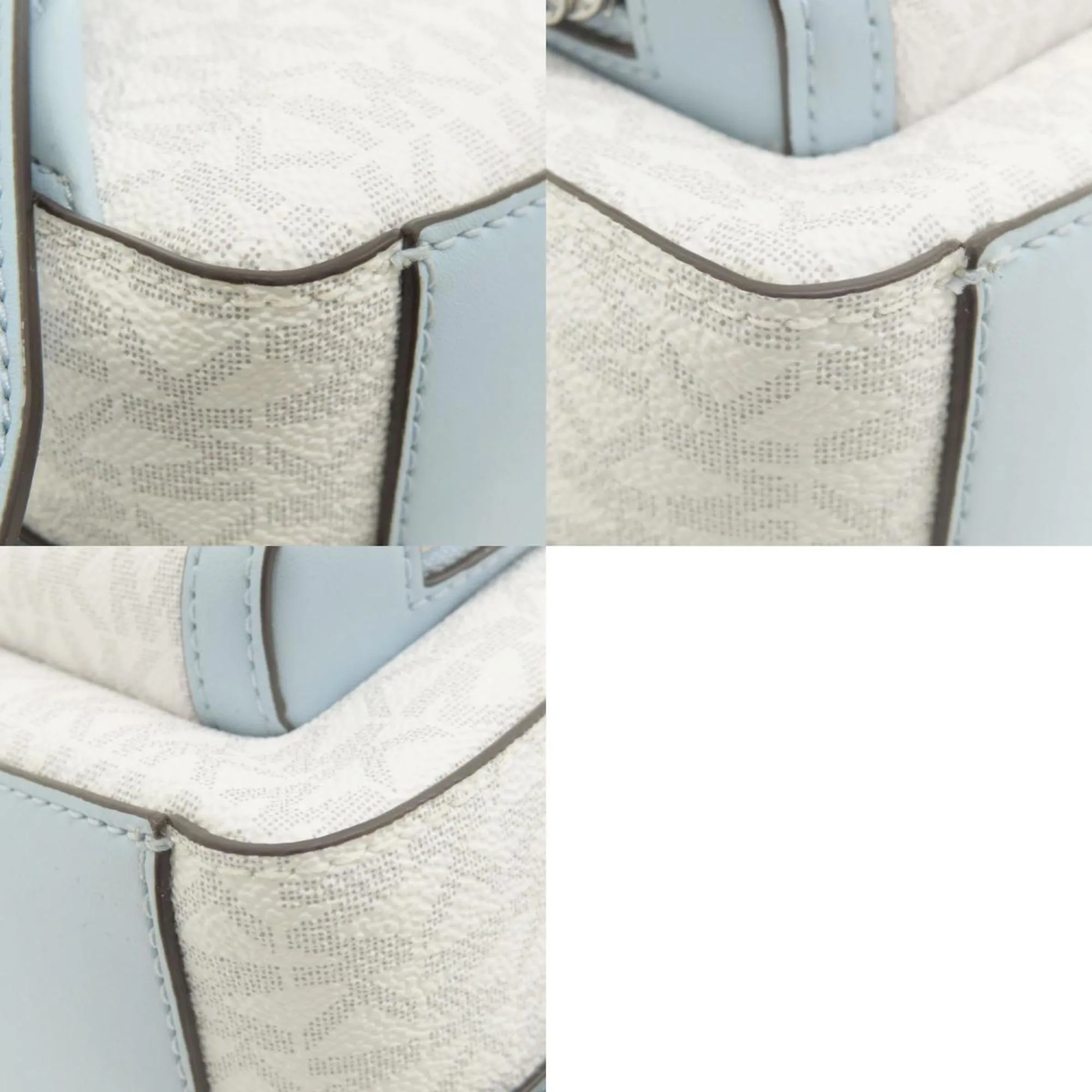 Michael Kors Jaycee Canvas Backpack Bag (Pre-Owned)
