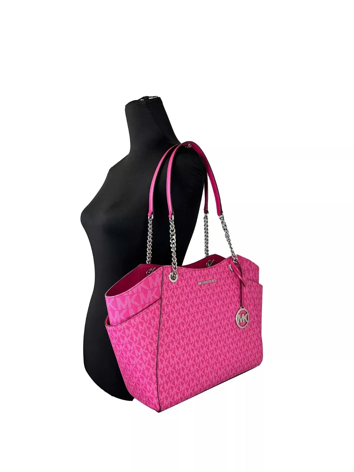 Michael Kors Jet Set Large Chain Shoulder Tote Bag Dragon Women's Fruit
