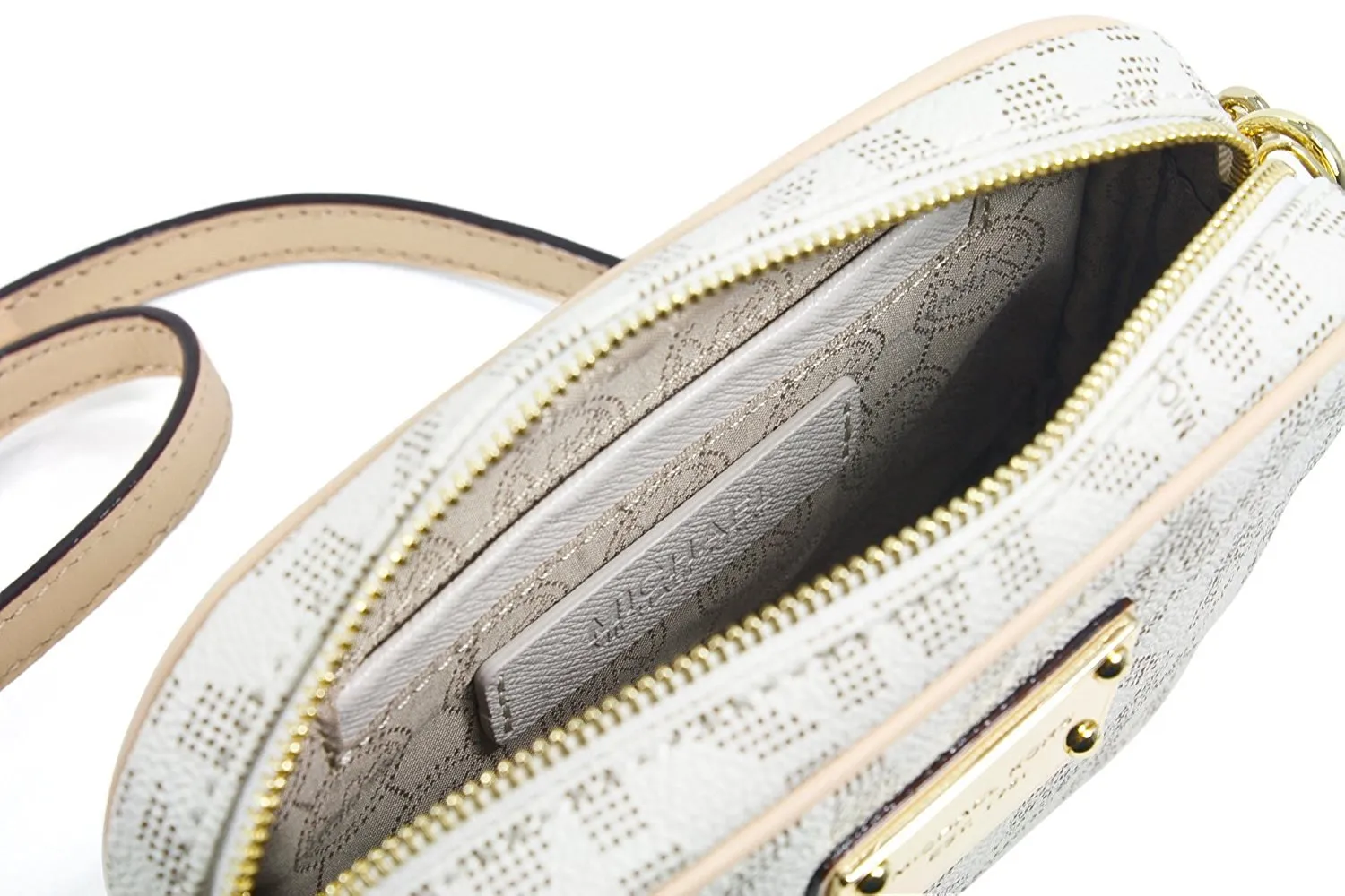 Michael Kors Jet Set Signature PVC Crossbody
