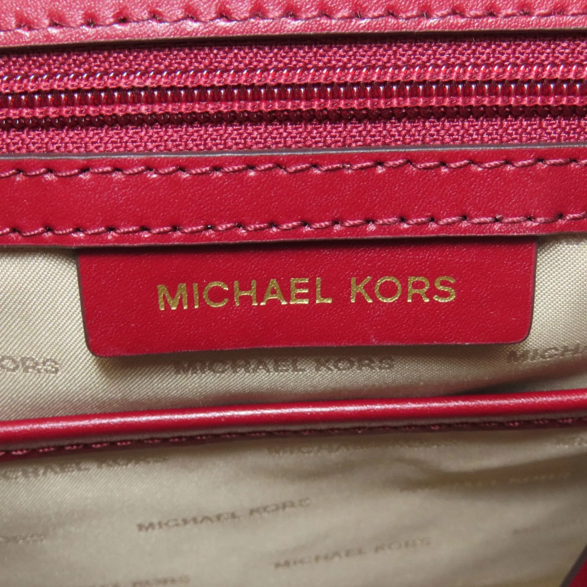 Michael Kors Leather Backpack (Pre-Owned)