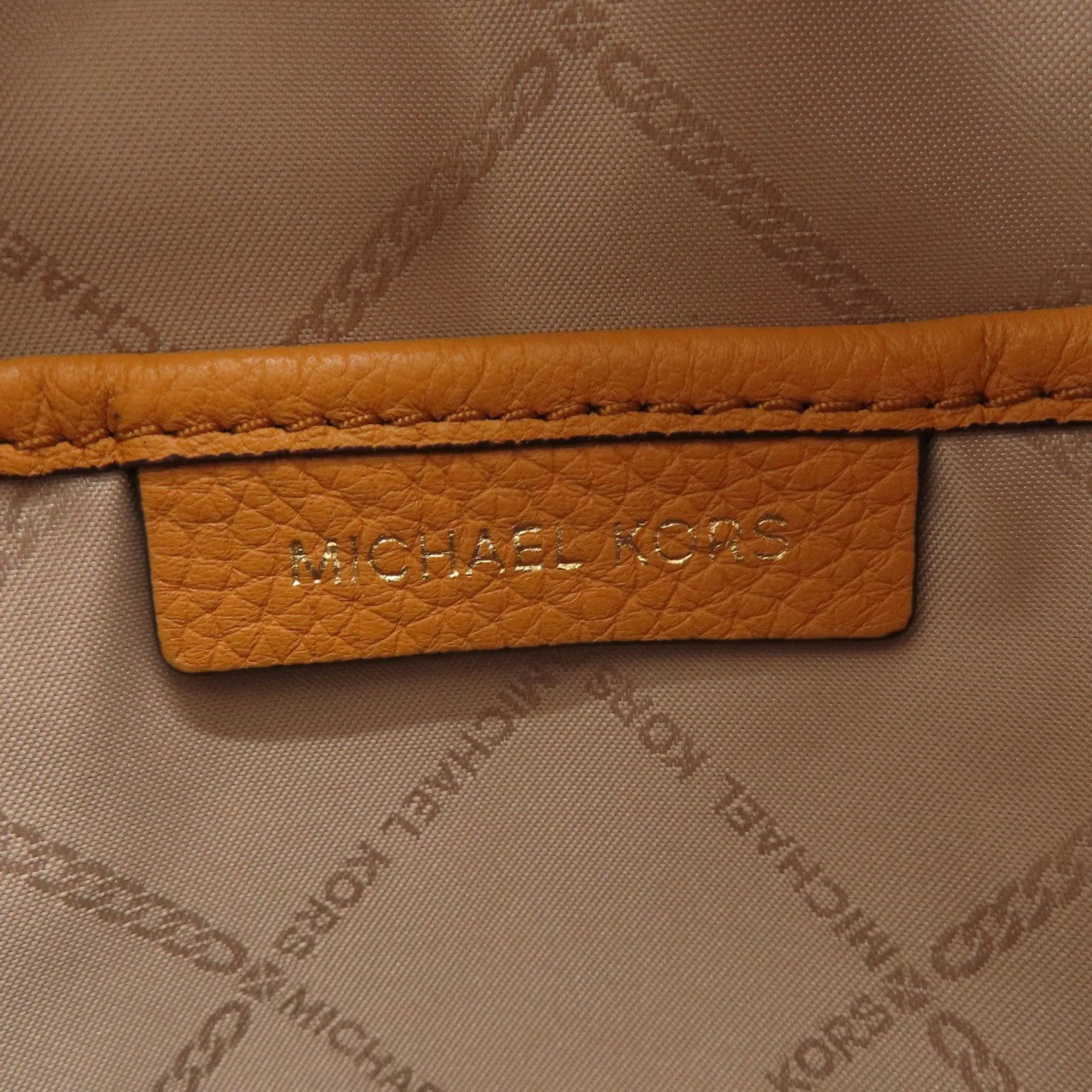 Michael Kors  Leather Backpack (Pre-Owned)