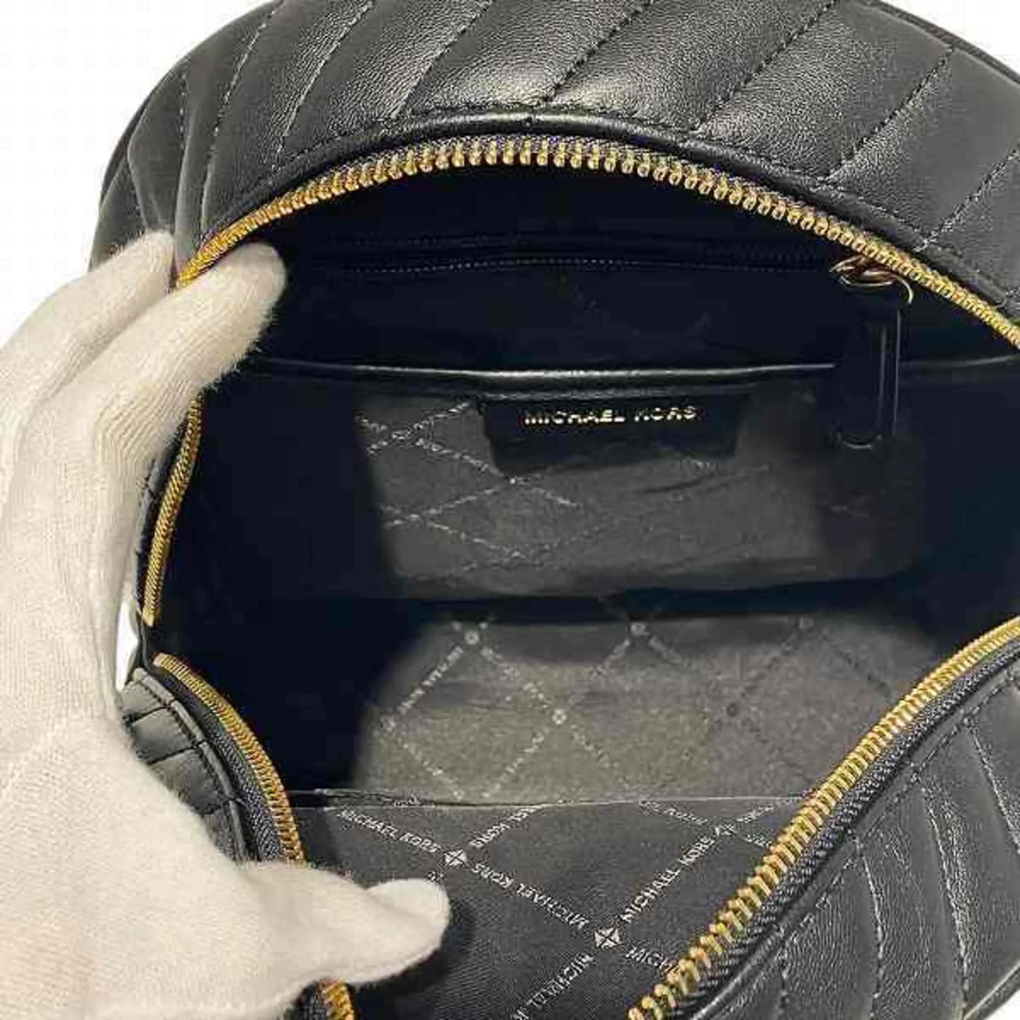 Michael Kors  Leather Backpack (Pre-Owned)