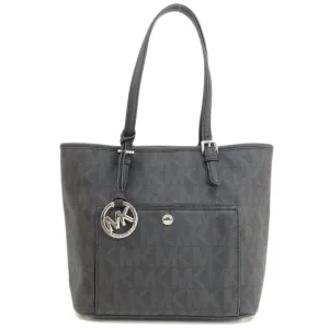 Michael Kors  Leather Coated Canvas Handbag (Pre-Owned)