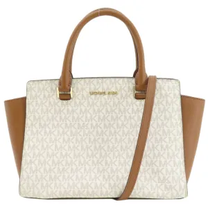 Michael Kors   Leather Pvc Handbag (Pre-Owned)
