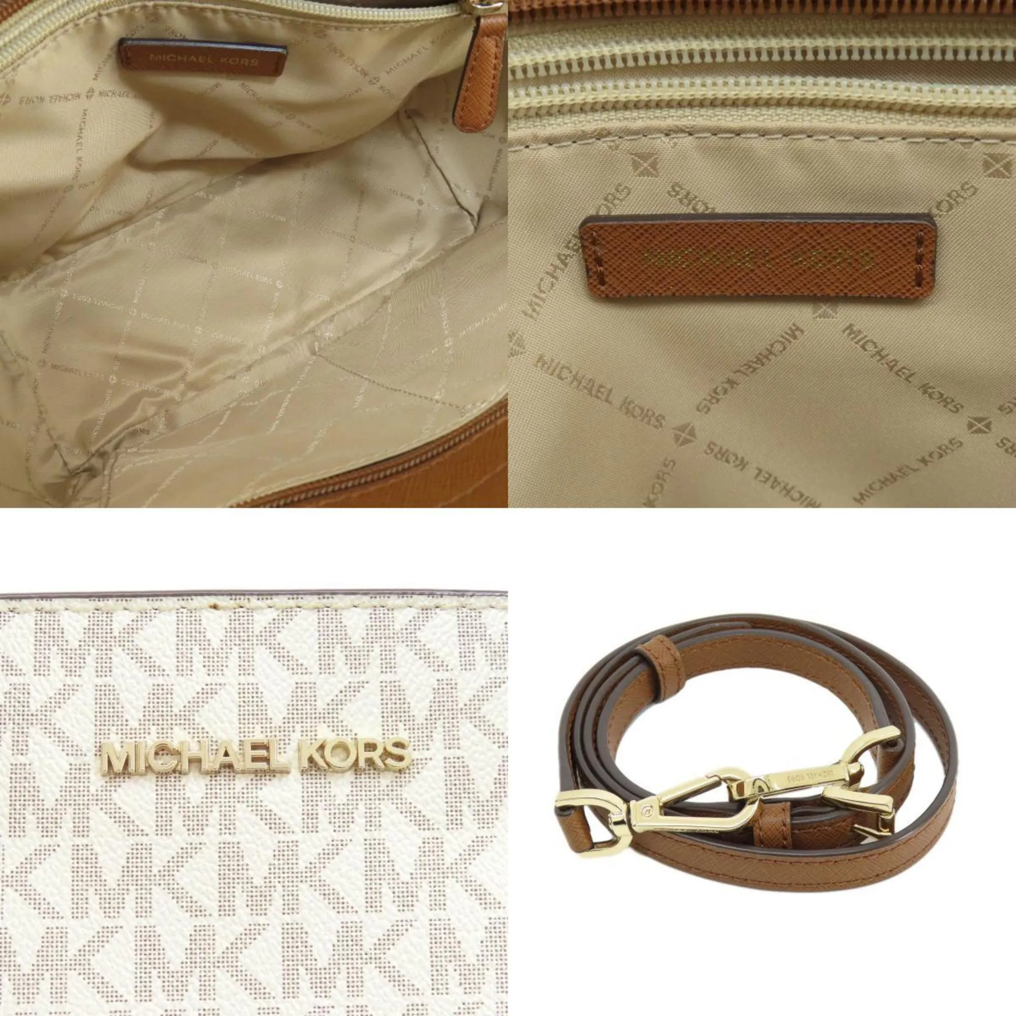 Michael Kors   Leather Pvc Handbag (Pre-Owned)