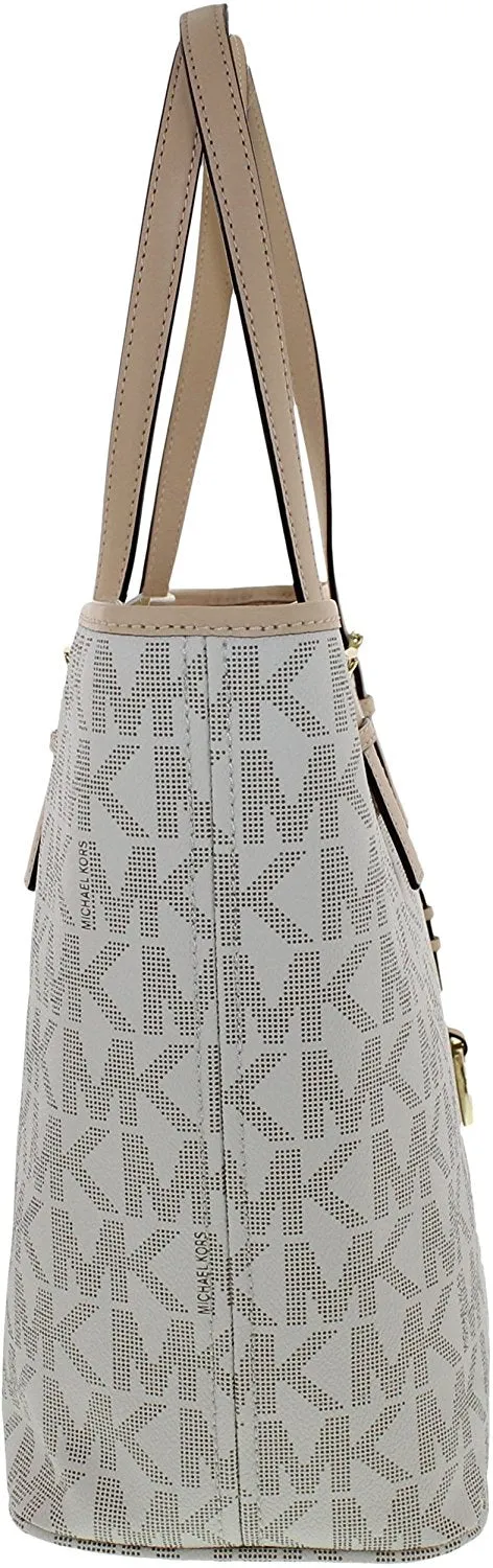 Michael Kors Medium Jet Set Multifunction Saffiano Travel Tote