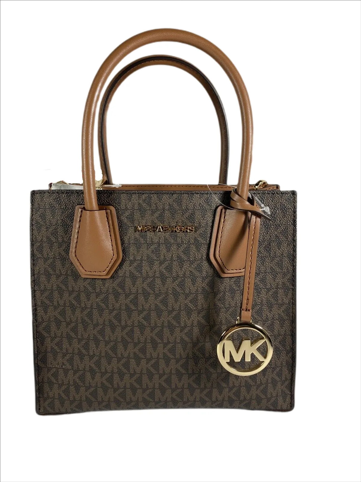 Michael Kors Mercer Leather Messenger ag