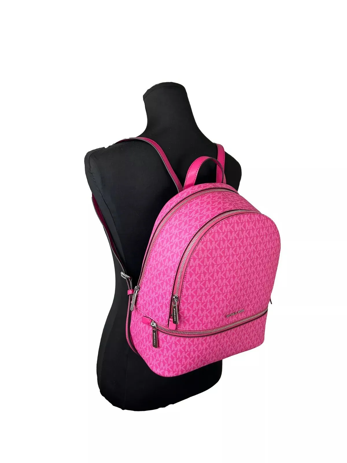 Michael Kors Rhea Medium PVC Backpack Bookbag Dragon Women's Fruit