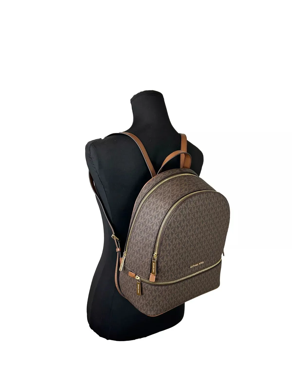 Michael Kors Rhea Medium PVC Backpack Bookbag Women's