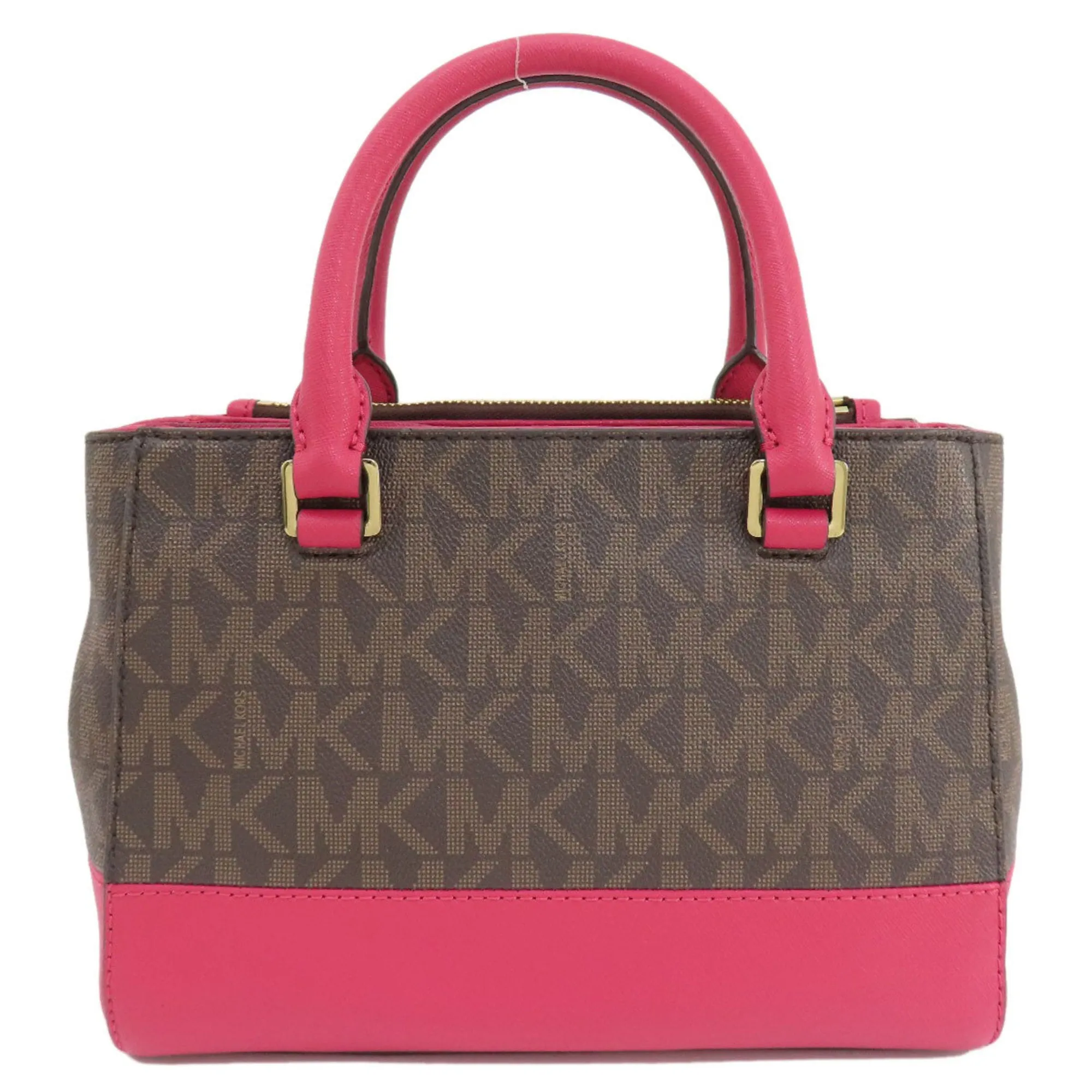 Michael Michael Kors  pink Pvc Handbag (Pre-Owned)