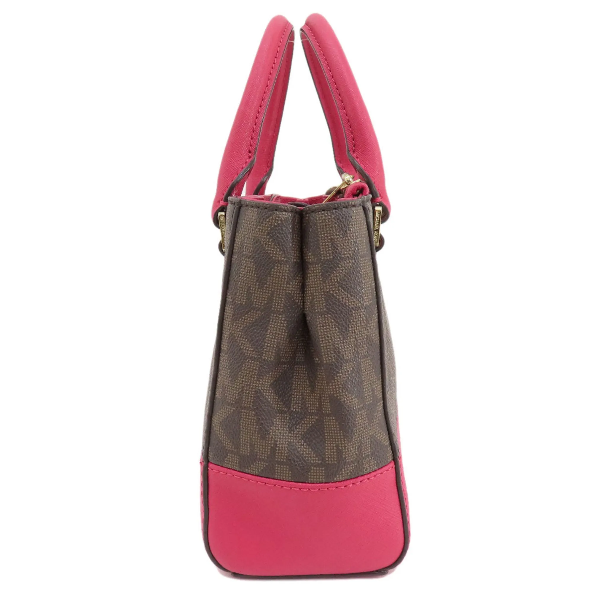 Michael Michael Kors  pink Pvc Handbag (Pre-Owned)