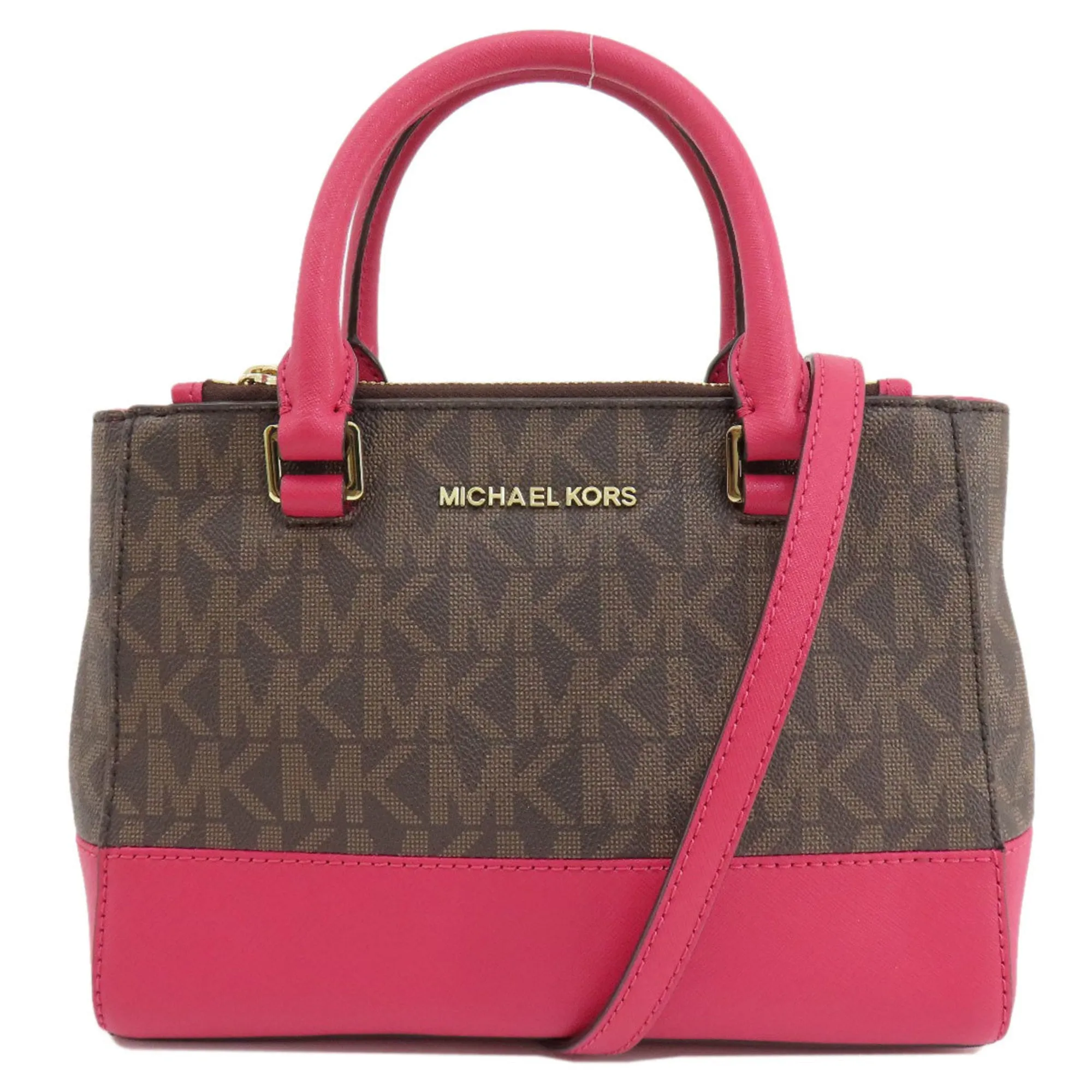 Michael Michael Kors  pink Pvc Handbag (Pre-Owned)