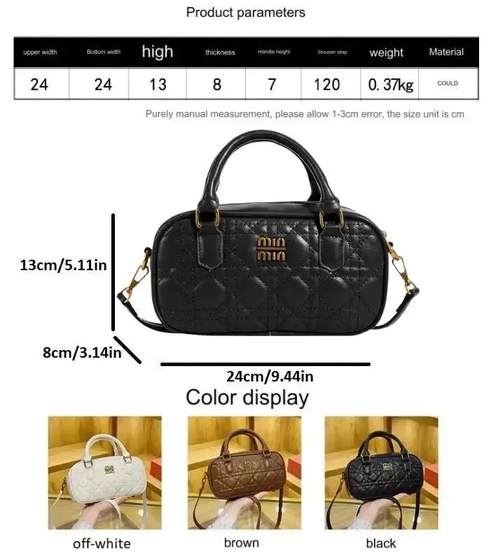 MIN MIN Classic Crossbody Bag 801-1