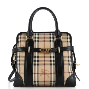 Minford Satchel Haymarket Coated Canvas Medium