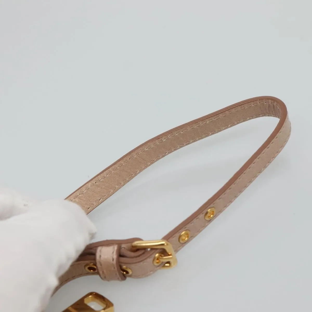 Miu Miu Leather Clutch Bag (Pre-Owned)