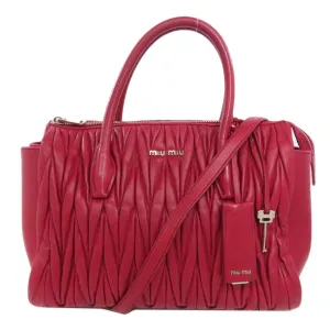 Miu Miu Leather Handbag (Pre-Owned)