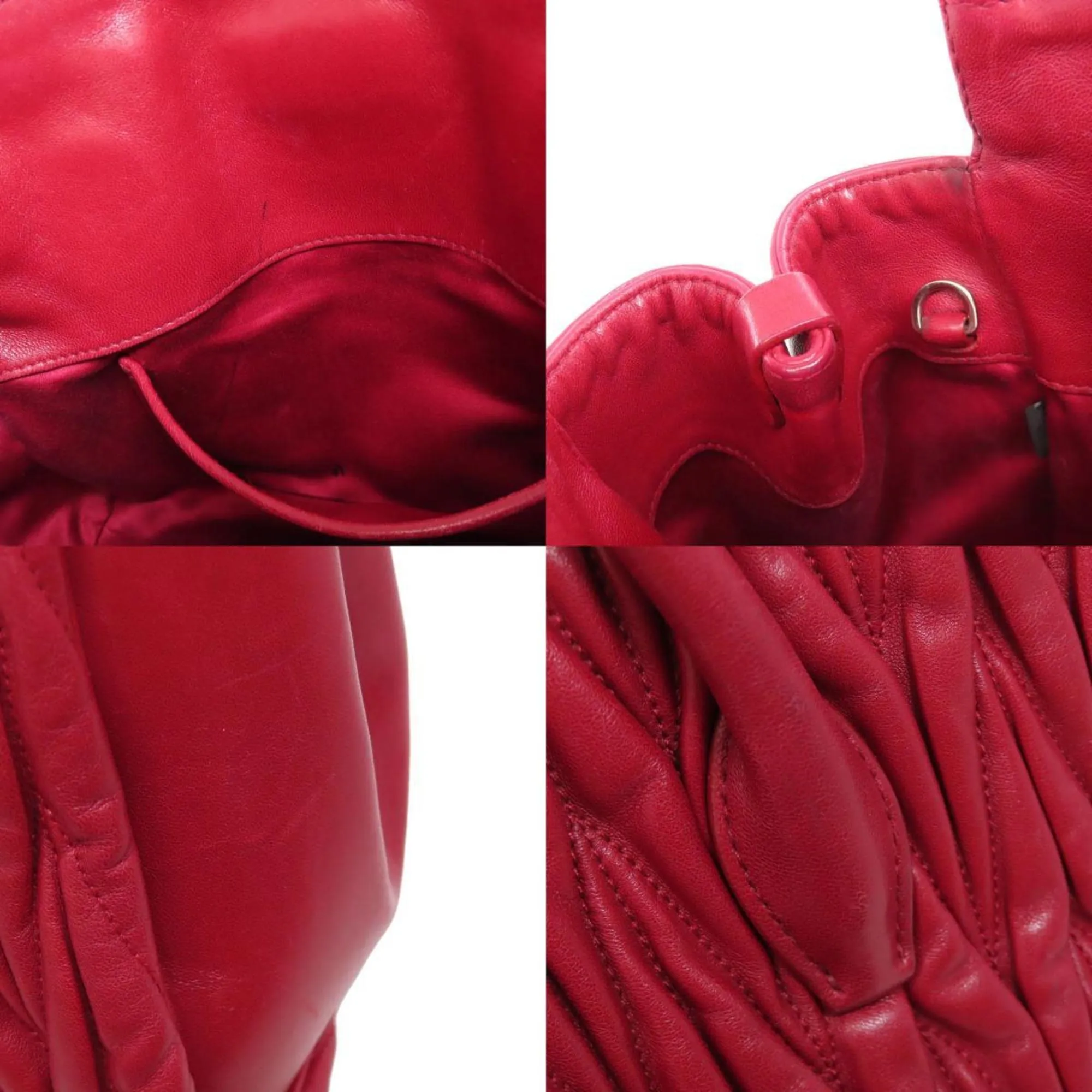 Miu Miu Leather Handbag (Pre-Owned)