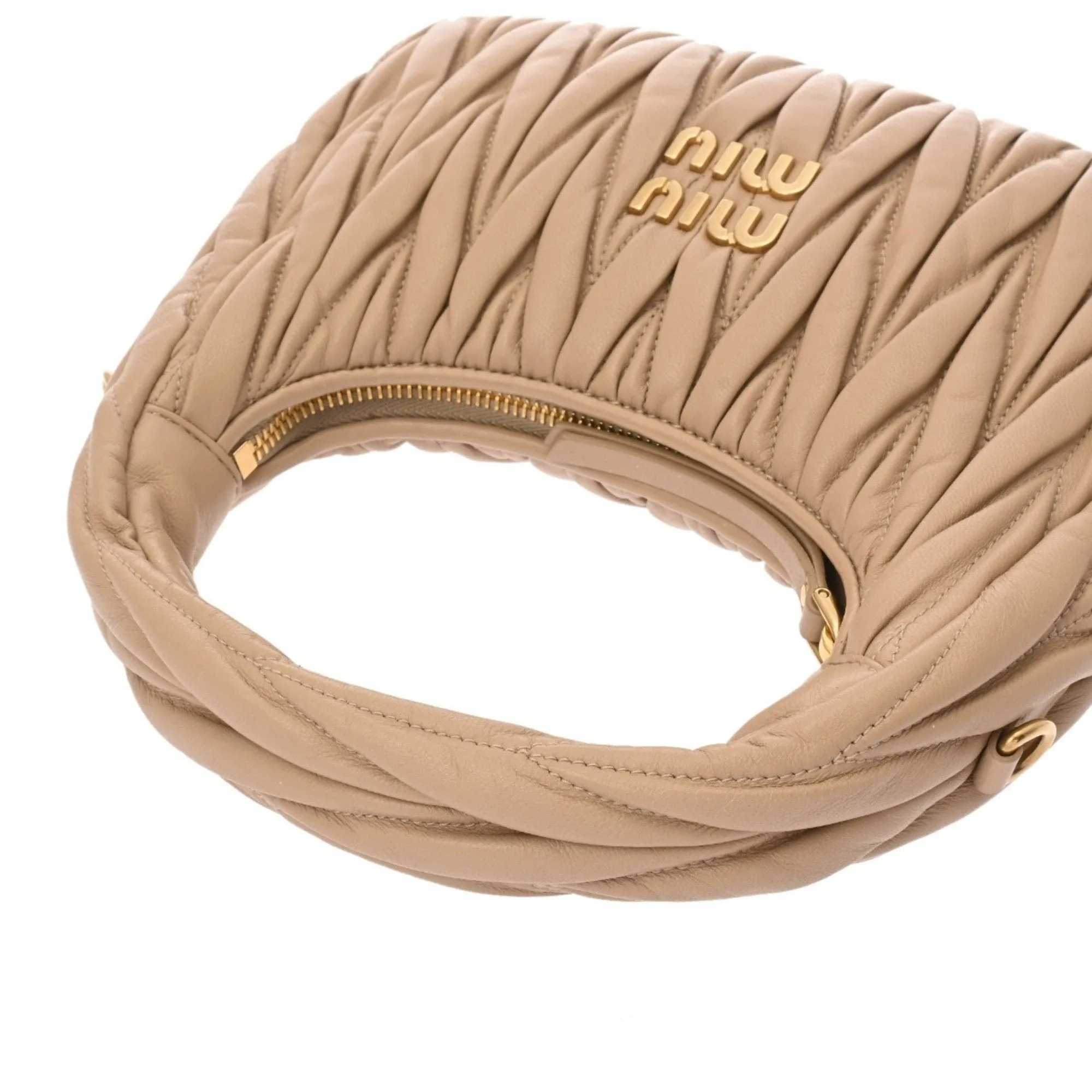 Miu Miu Leather Handbag (Pre-Owned)