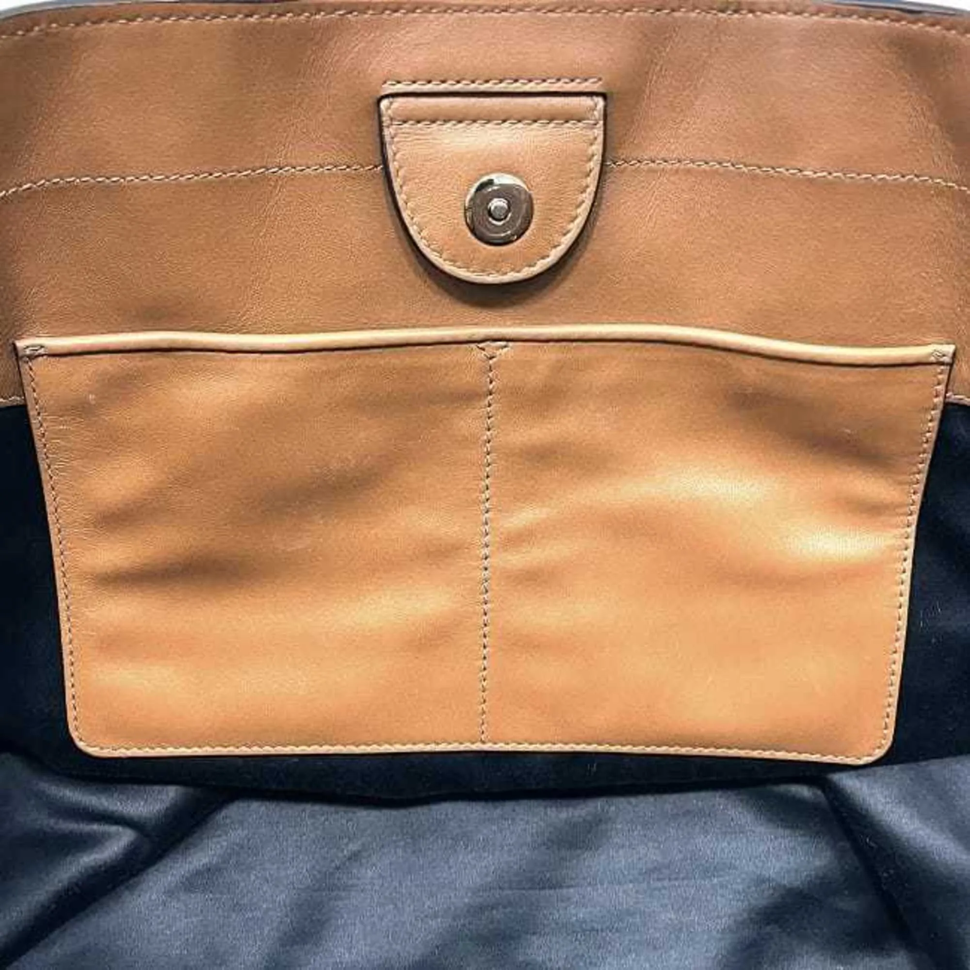 Miu Miu Leather Tote Bag (Pre-Owned)