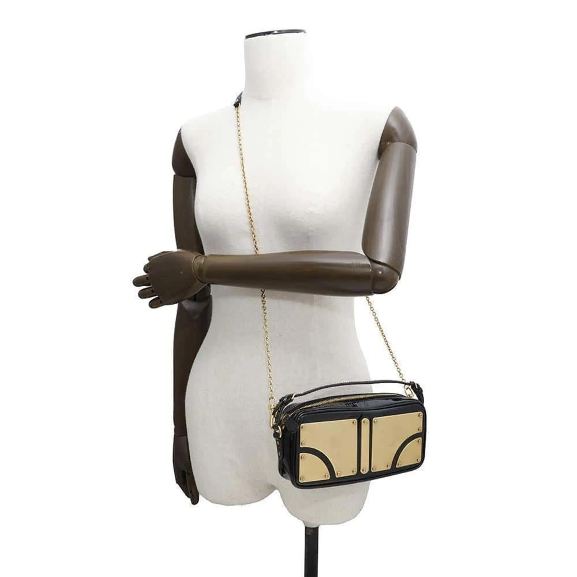 Miu Miu Patent Leather Handbag (Pre-Owned)