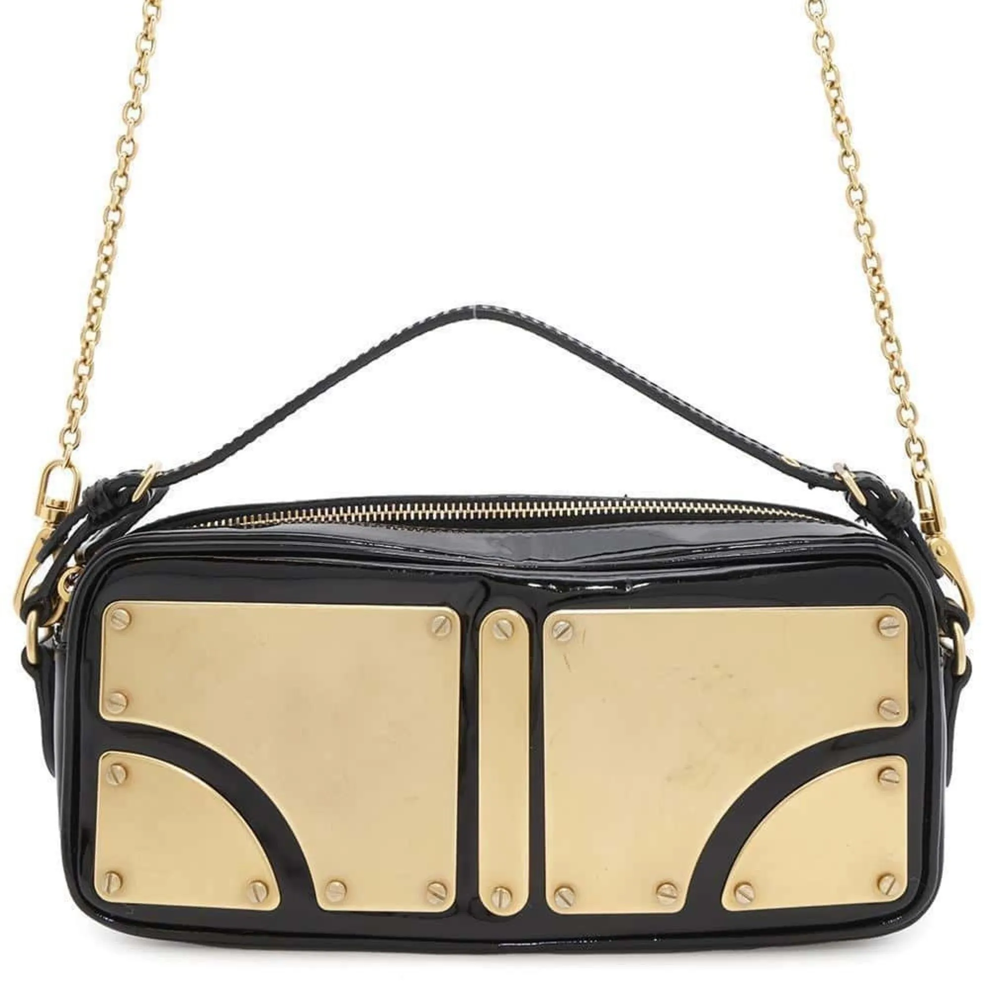 Miu Miu Patent Leather Handbag (Pre-Owned)