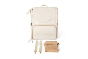Mom Backpack Diaper Shoulder Suitcase Strap In Beige