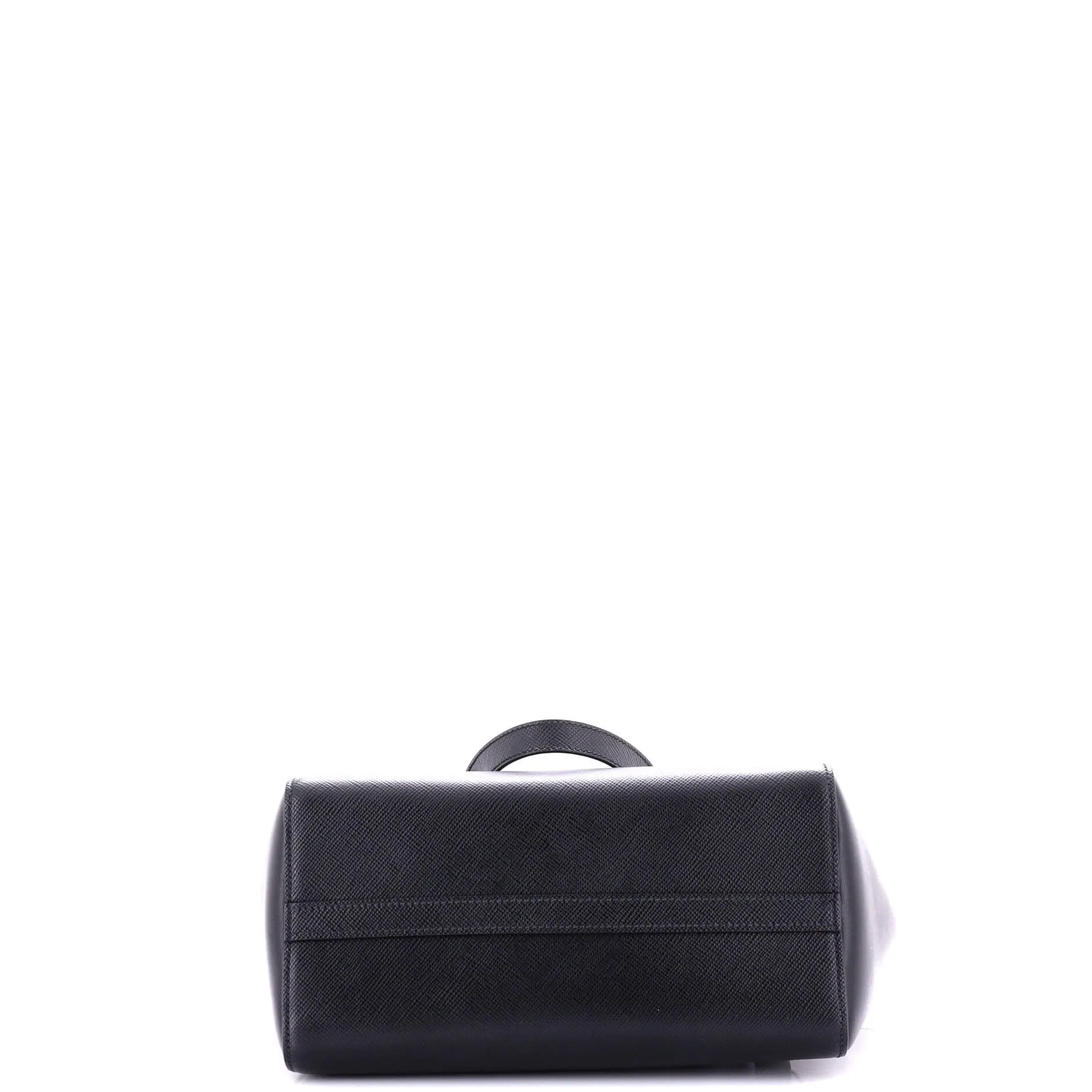 Monochrome Shopping Tote Saffiano with City Calf Small