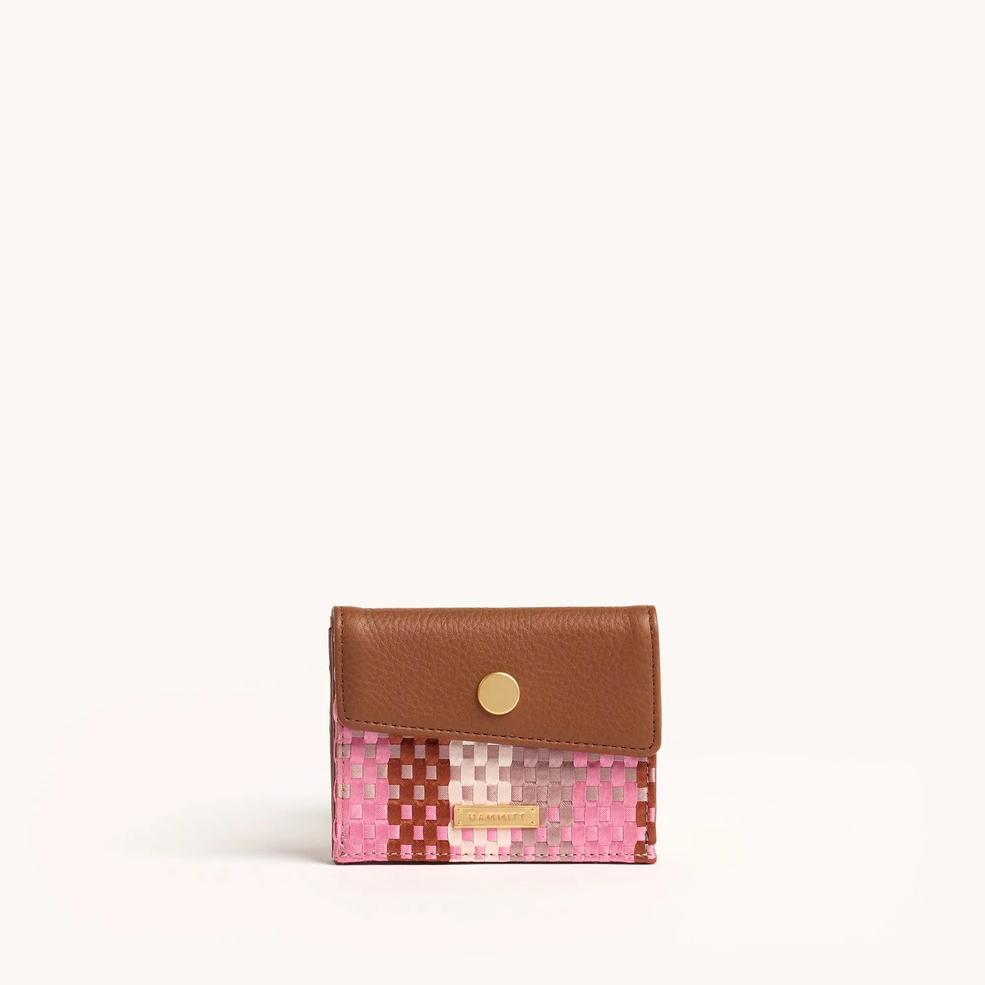 Montana Pocket | Ribbon Weave/Brushed Gold