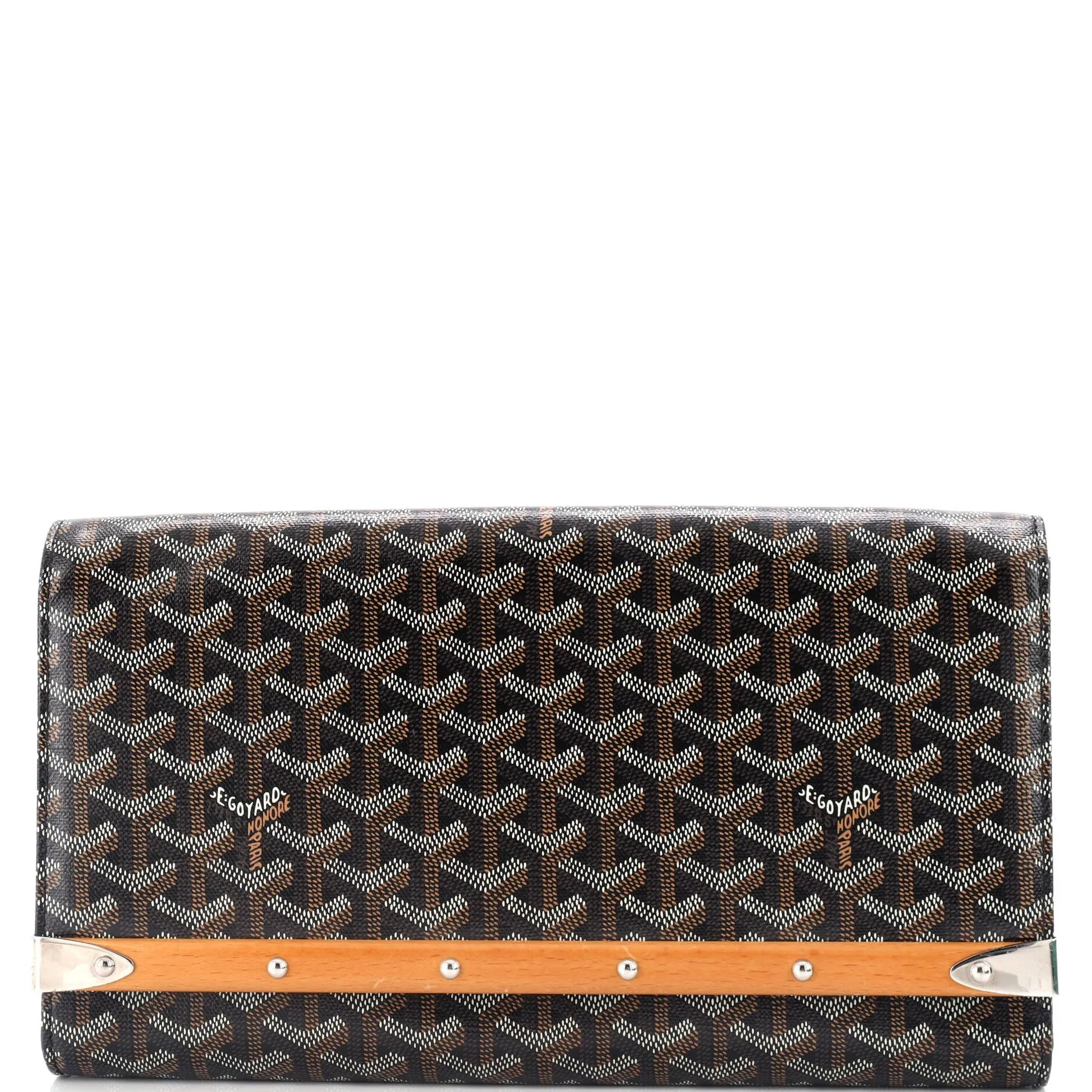 Monte Carlo Clutch Coated Canvas MM