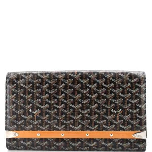 Monte Carlo Clutch Coated Canvas MM