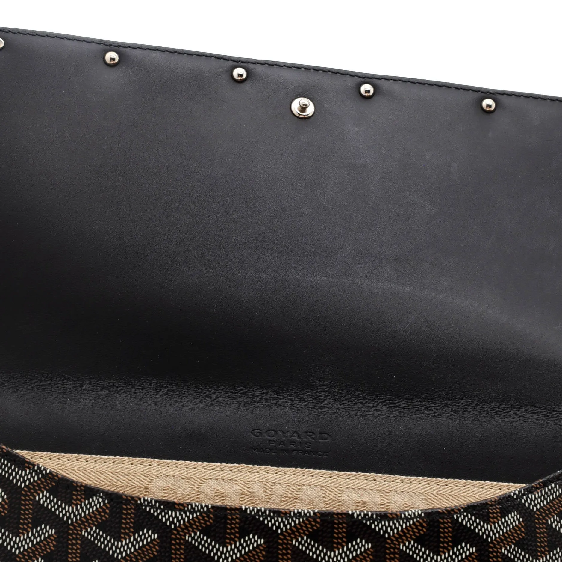 Monte Carlo Clutch Coated Canvas MM