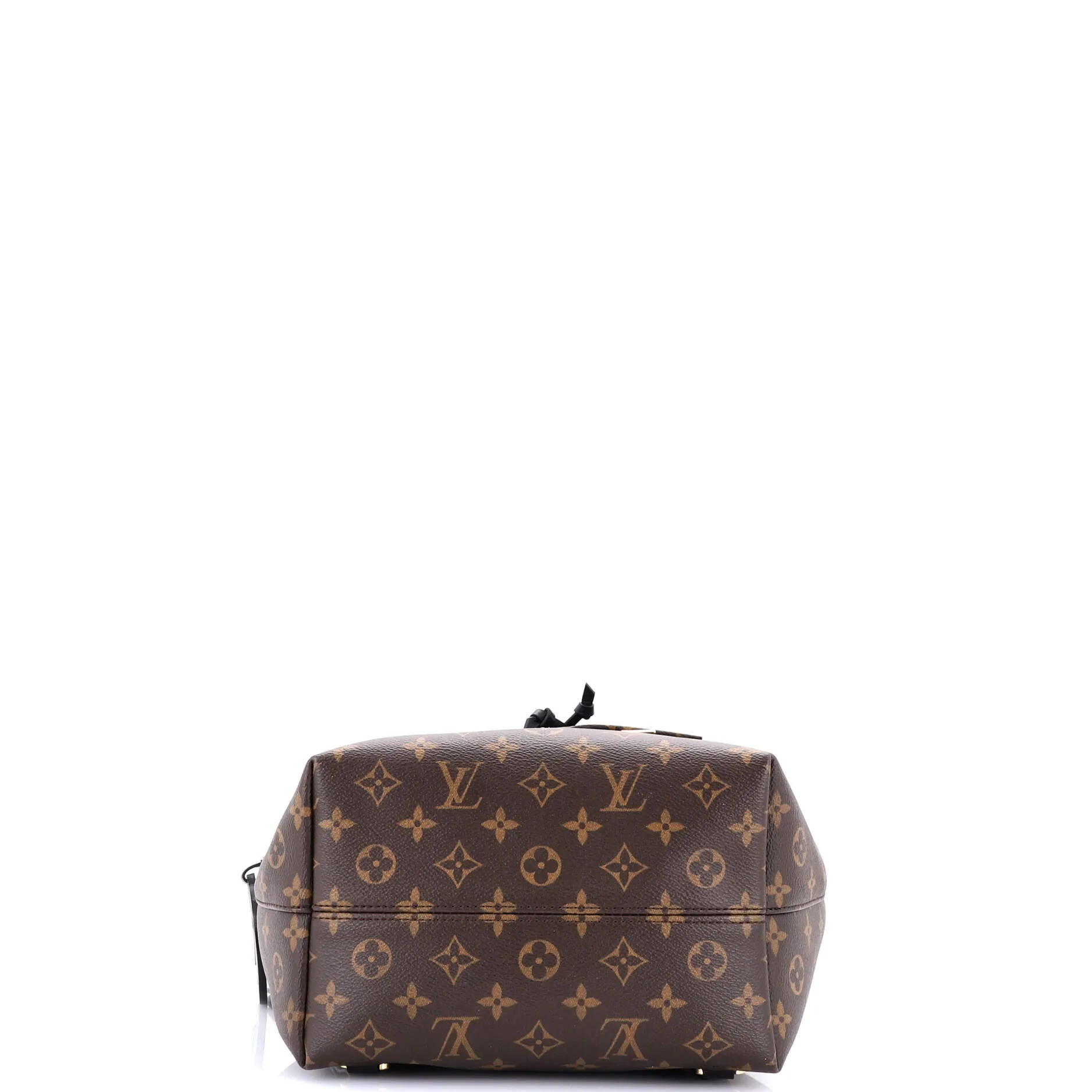Montsouris NM Backpack Monogram Canvas with Leather PM