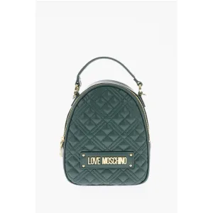 Moschino LOVE quilted faux leather bag with removable shoulder strap