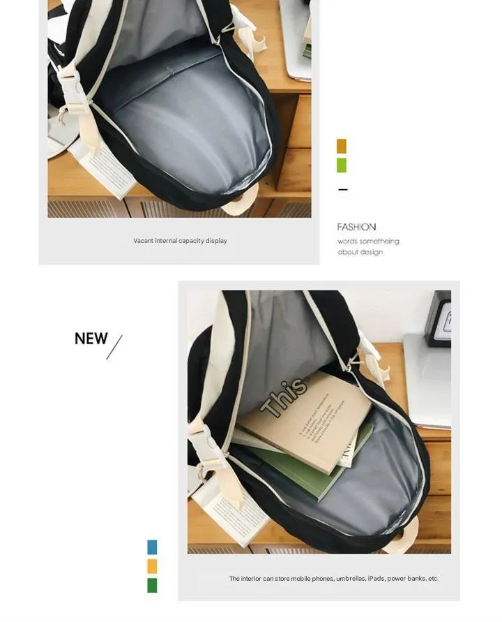 Multi Pockets Large Capacity Shoulder Bag 1222