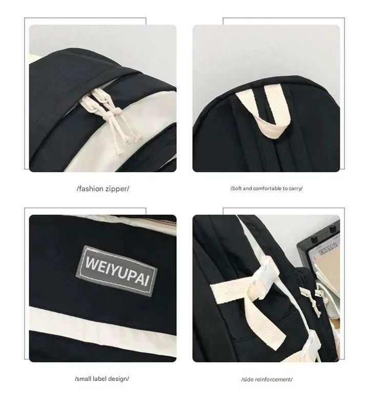 Multi Pockets Large Capacity Shoulder Bag 1222