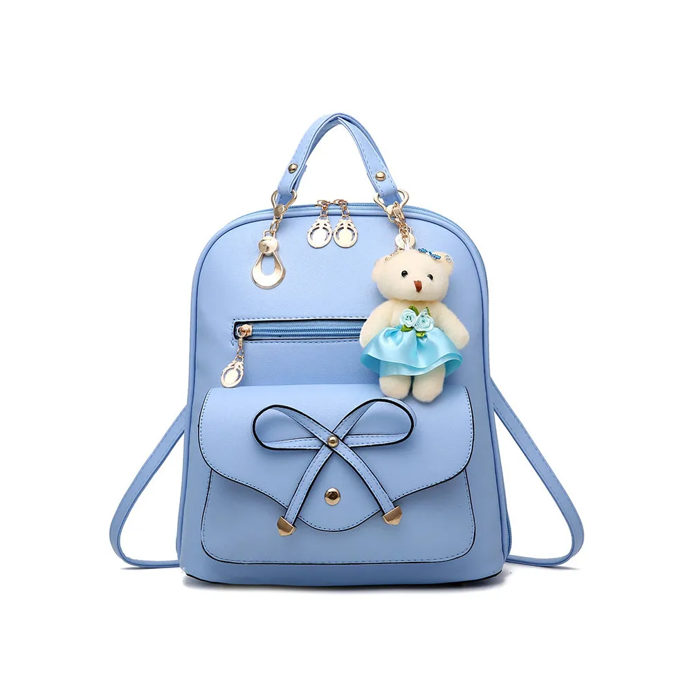 New Fashion Backpack Bow Backpack Schoolbag