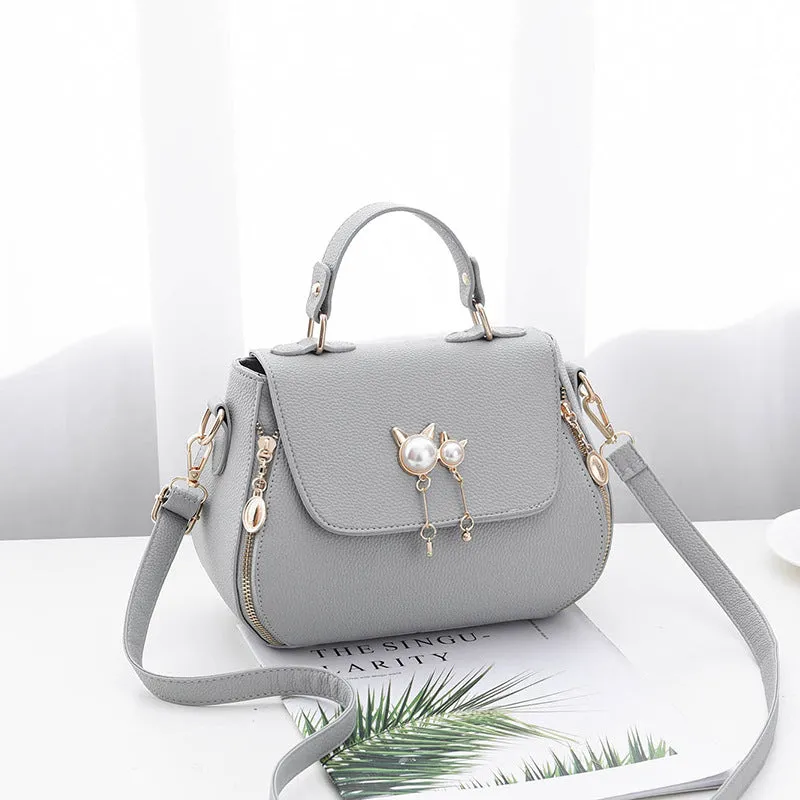 New Fashion Simple Texture Messenger Bag