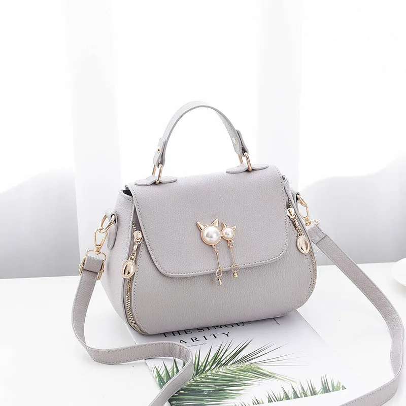 New Fashion Simple Texture Messenger Bag