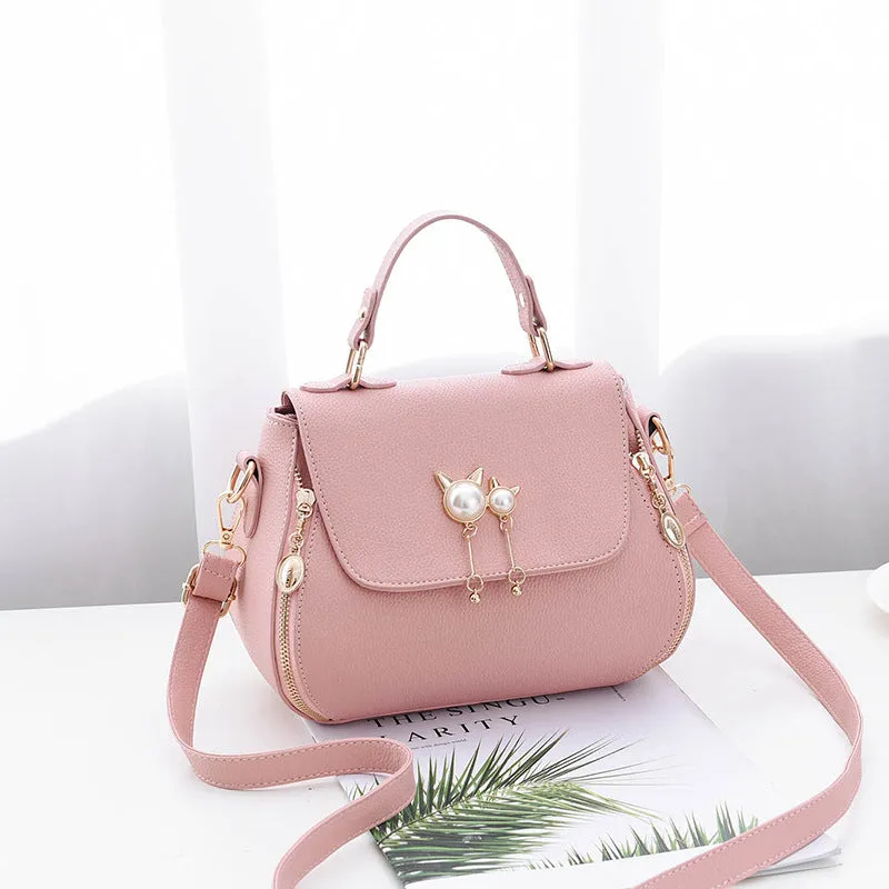 New Fashion Simple Texture Messenger Bag