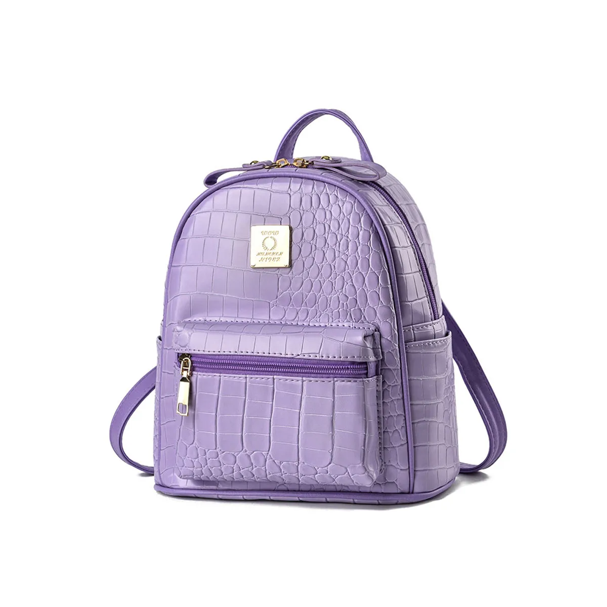 New Fashion Snakeskin Large Capacity Travel Backpack
