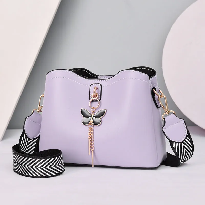 New Fashion Wide Strap Bow Bag