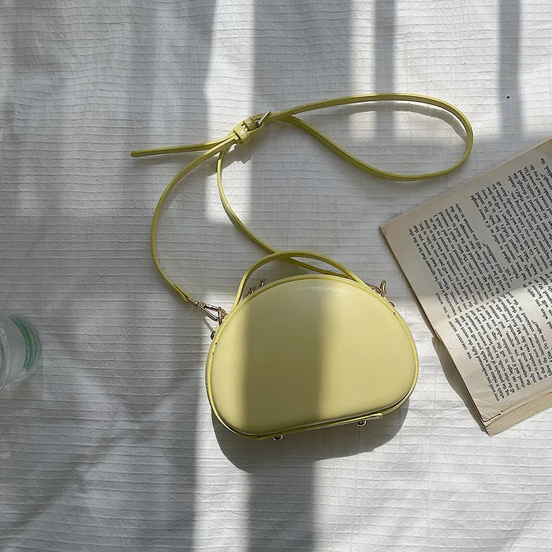 Niche Texture  Lipstick Crossbody Bag