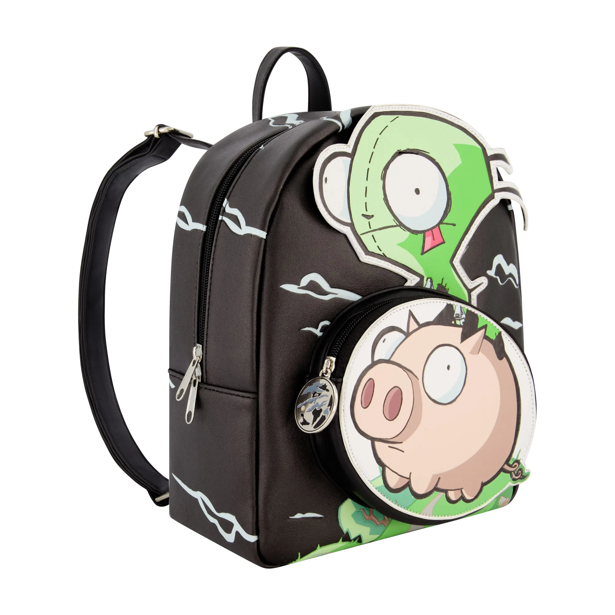Nickelodeon Invader Gir on Pig Mini Backpack