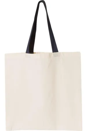 OAD Contrast-Color Handle Tote