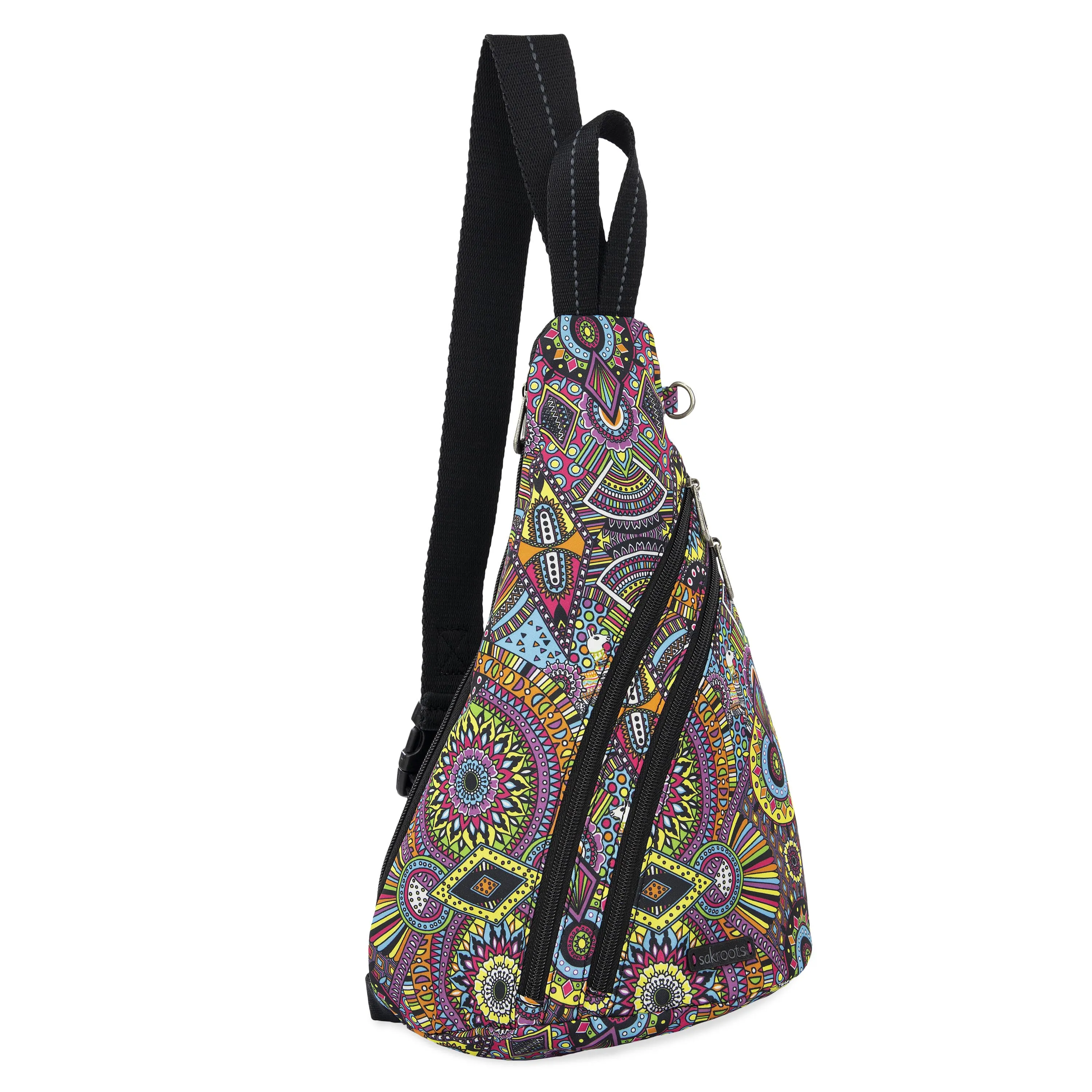 On The Go Sling Backpack - EcoTwill - Rainbow Wanderlust